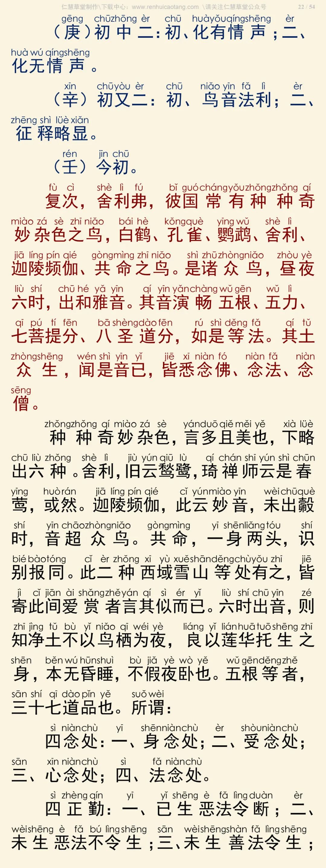 阿弥陀经要解24