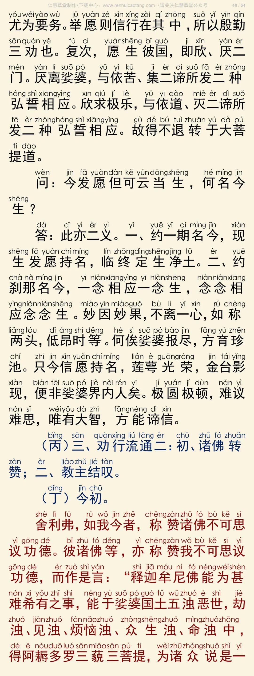 阿弥陀经要解50