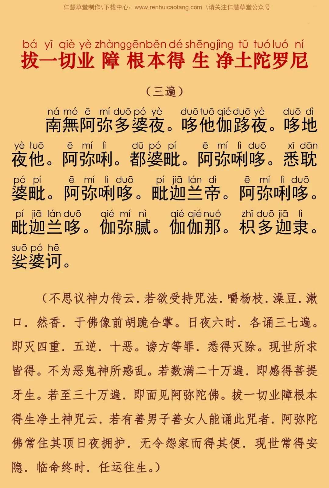 甘露经陀罗尼5