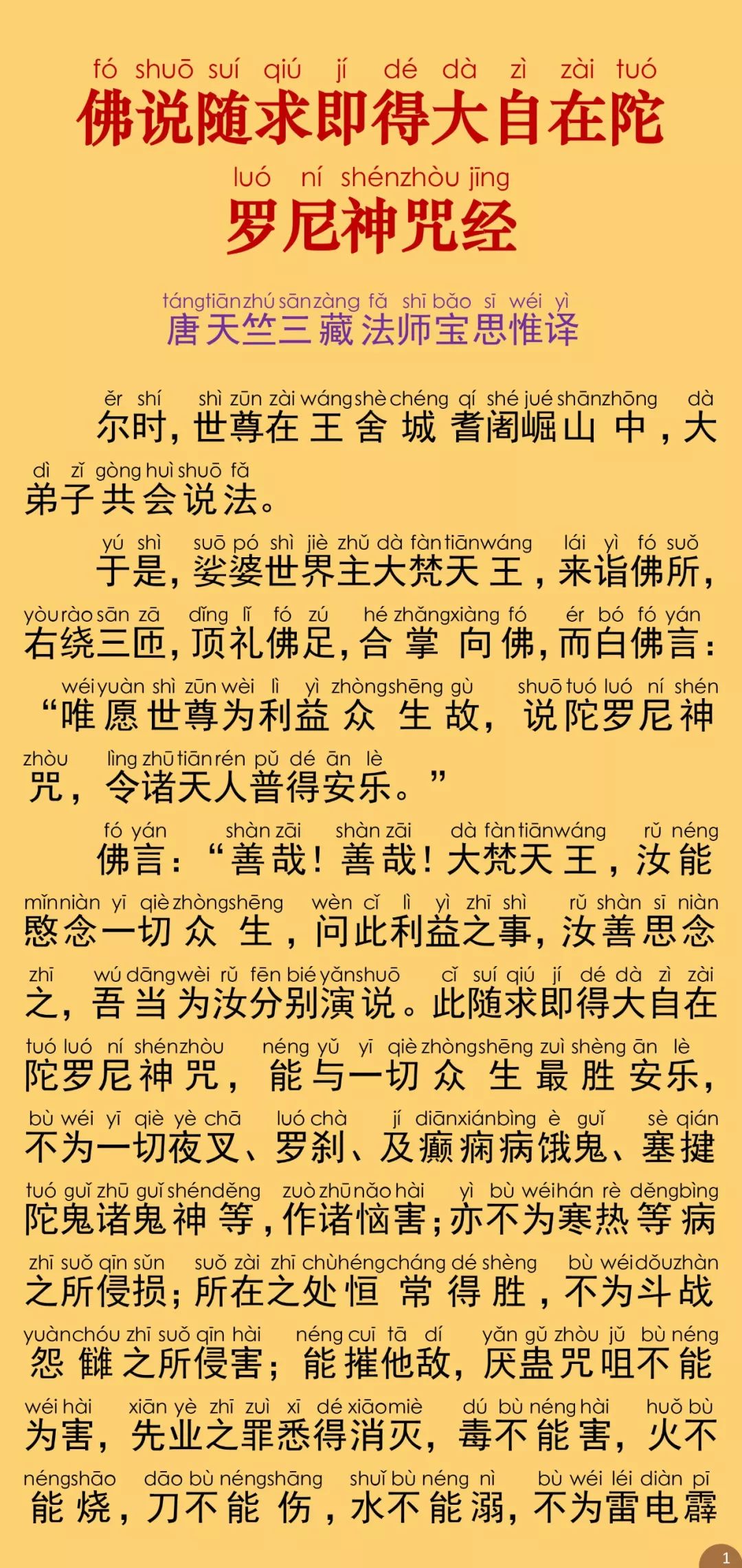 随求即得大自在陀罗尼神咒经6