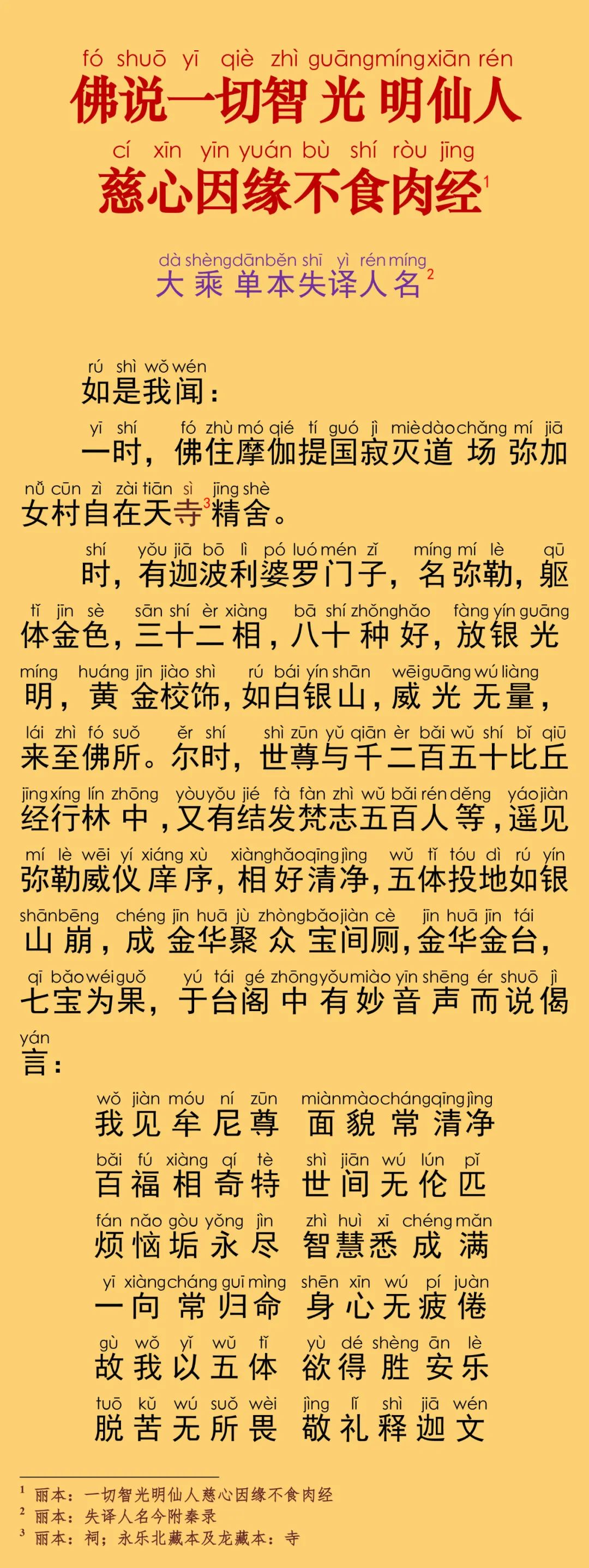 一切智光明仙人慈心因缘不食肉经5