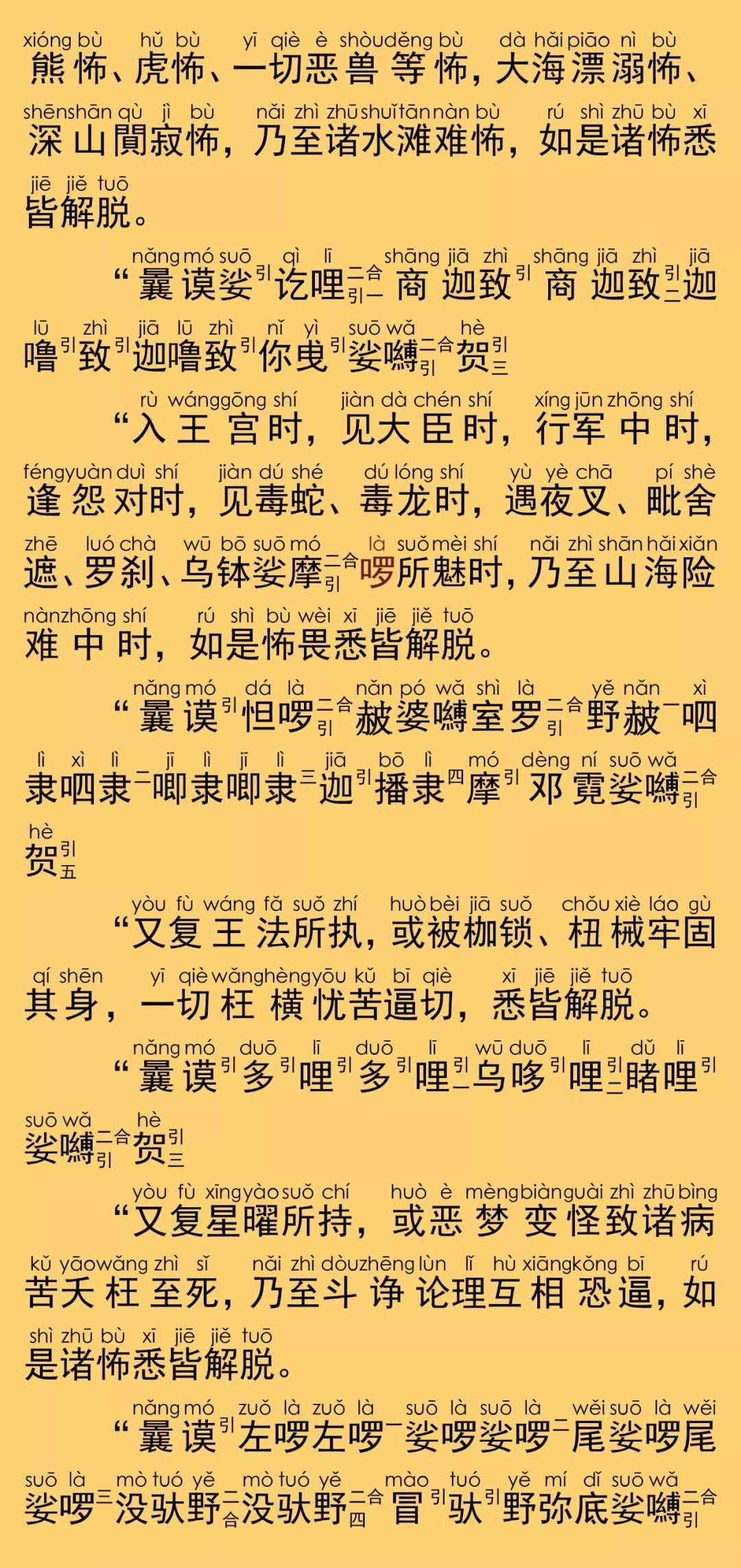 千转大明陀罗尼经8