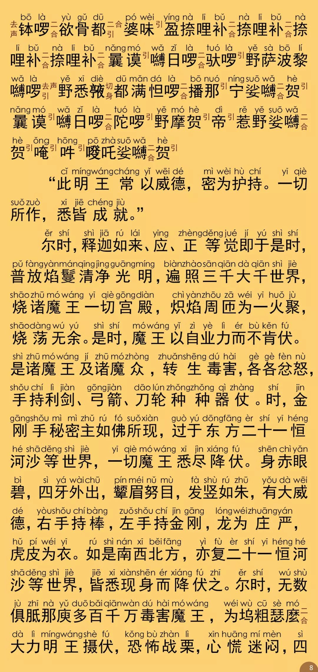 出生一切如来法眼遍照大力明王经13