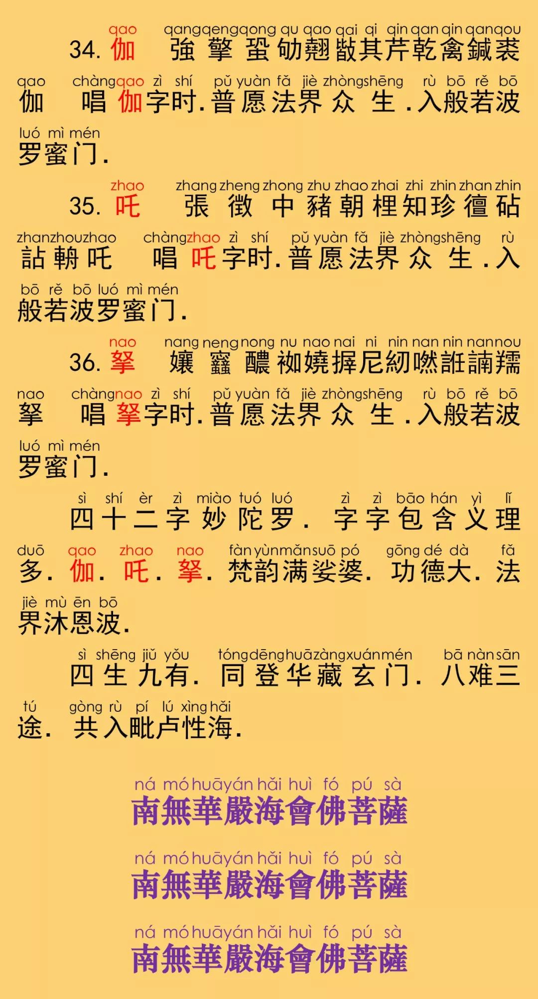 华严字母29