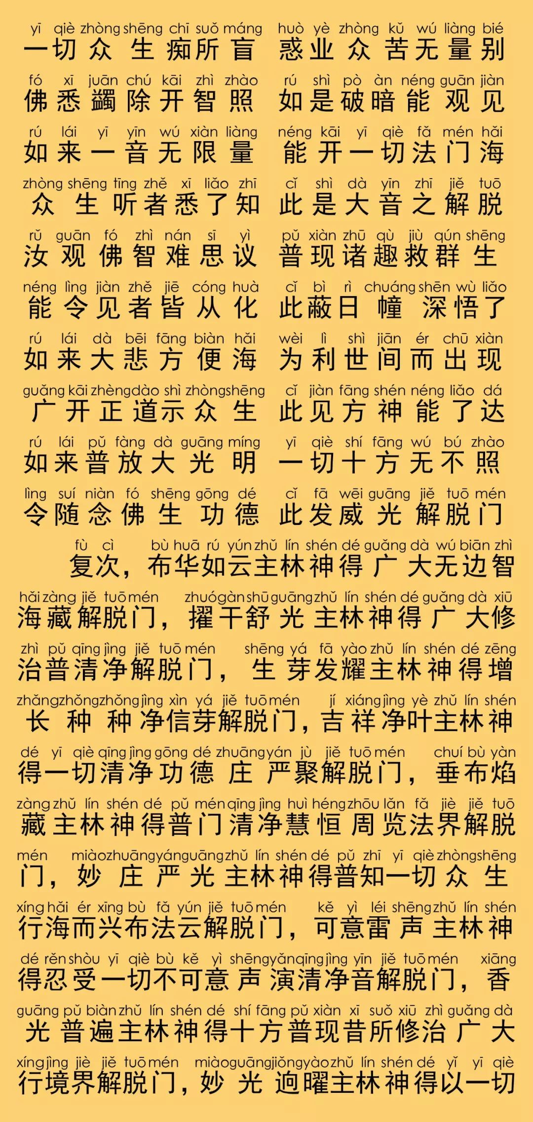 华严经卷第四15