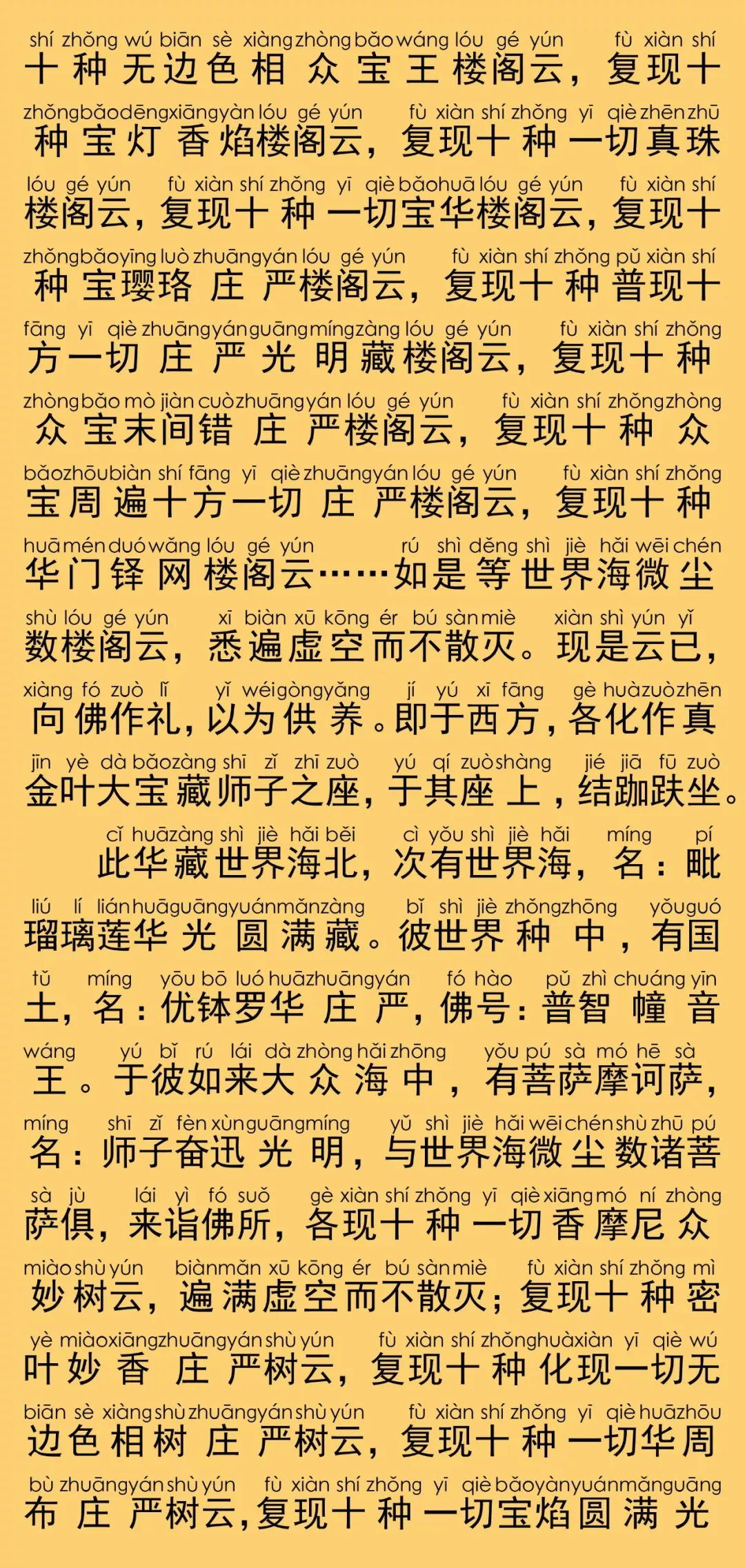 华严经卷第六11