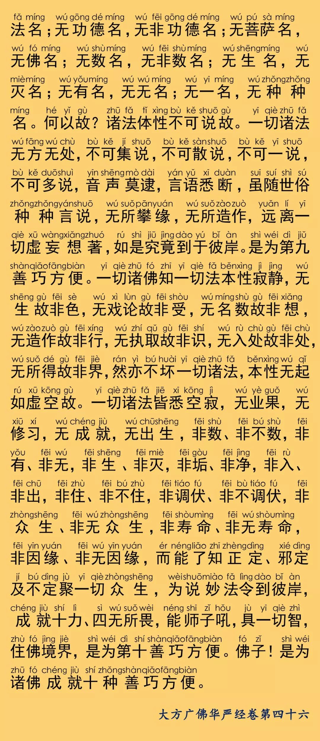 华严经卷第四十六24