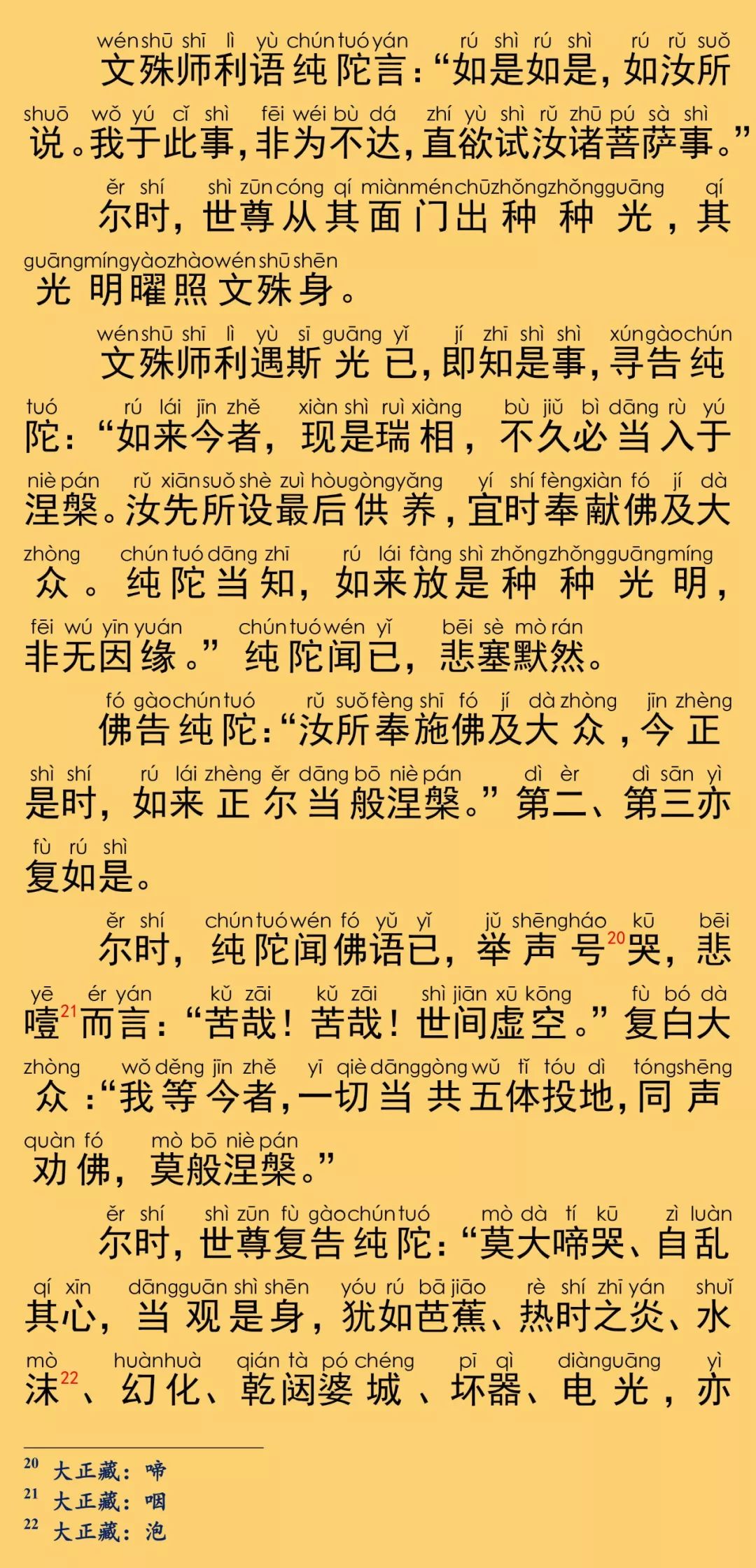 大般涅槃经卷第二20