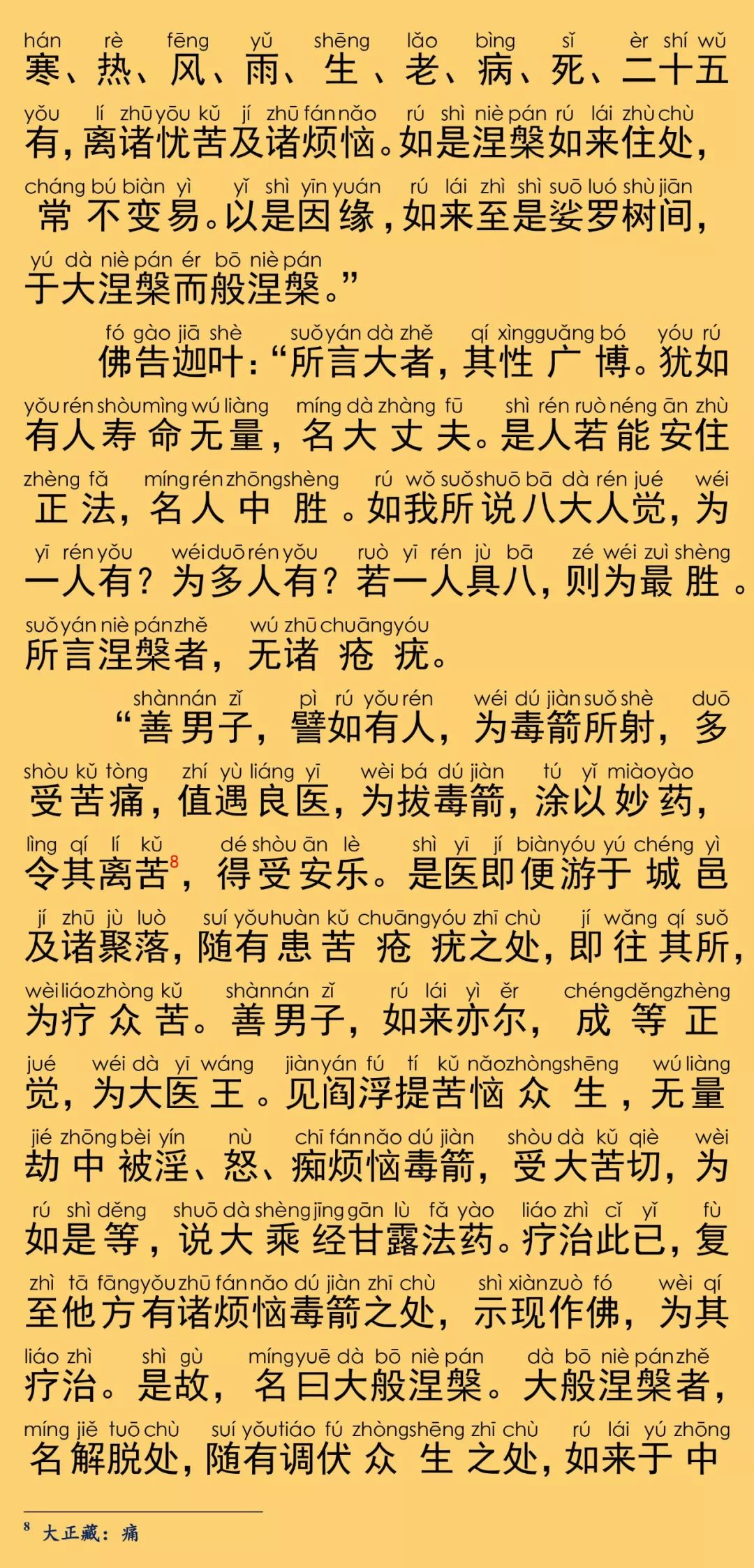 大般涅槃经卷第五11