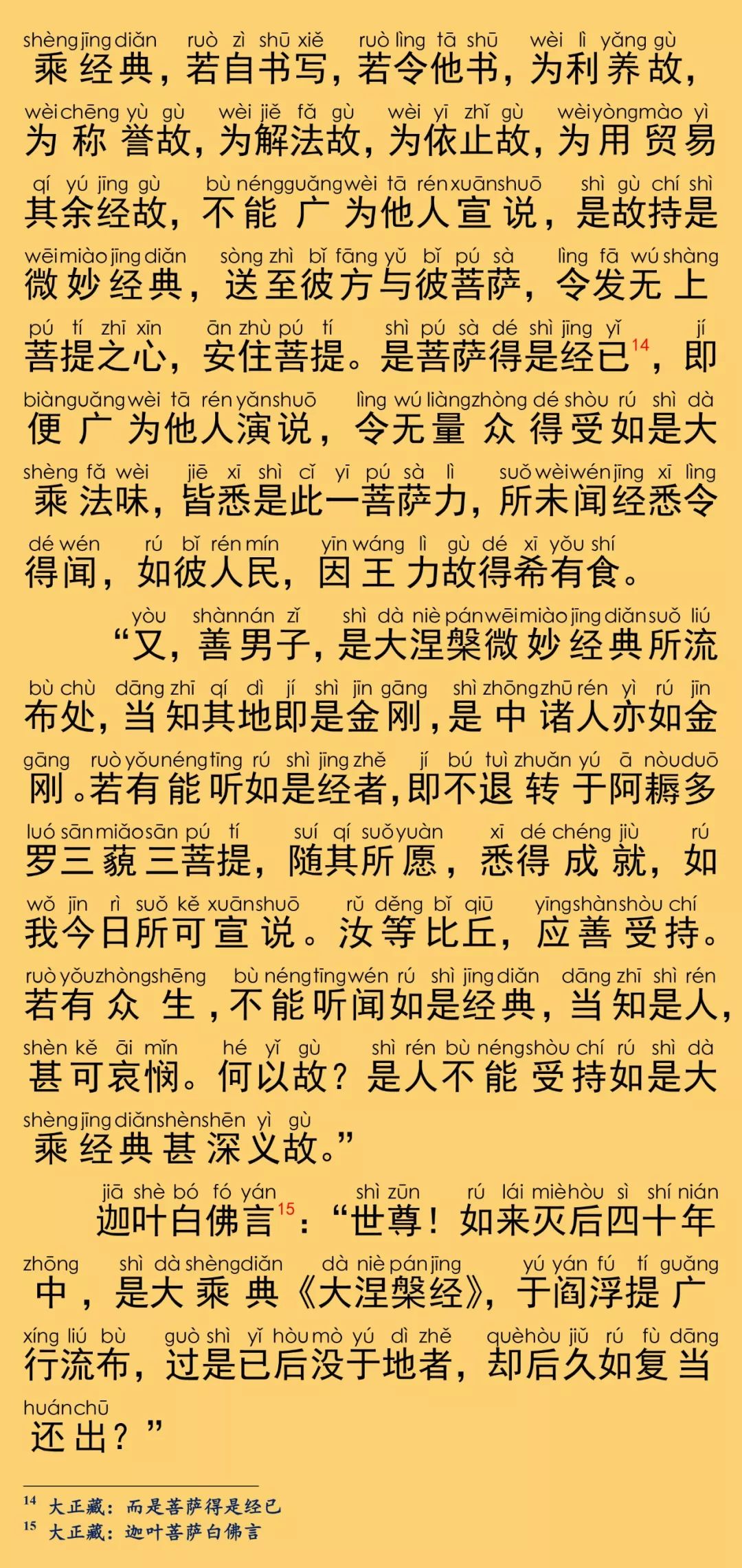 大般涅槃经卷第六13