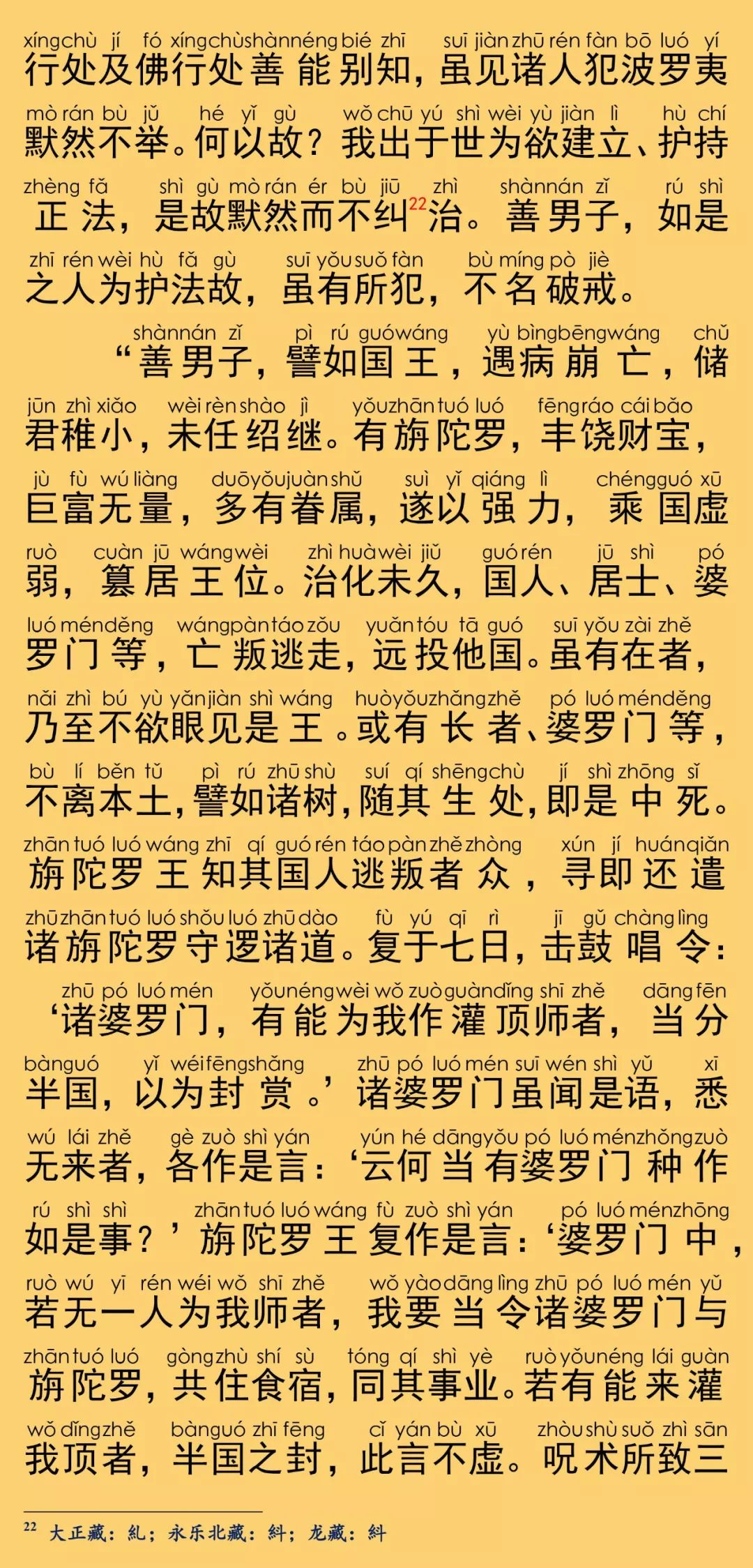 大般涅槃经卷第六21