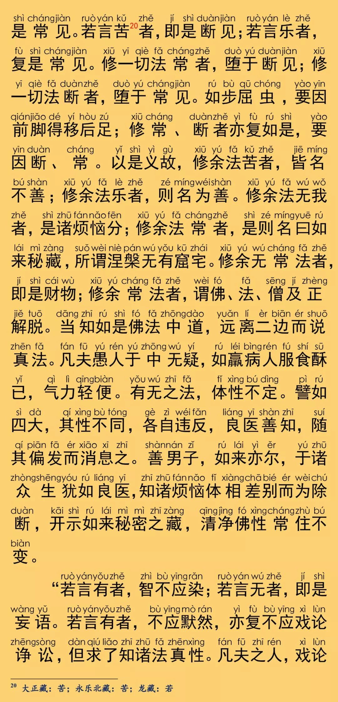 大般涅槃经卷第八19