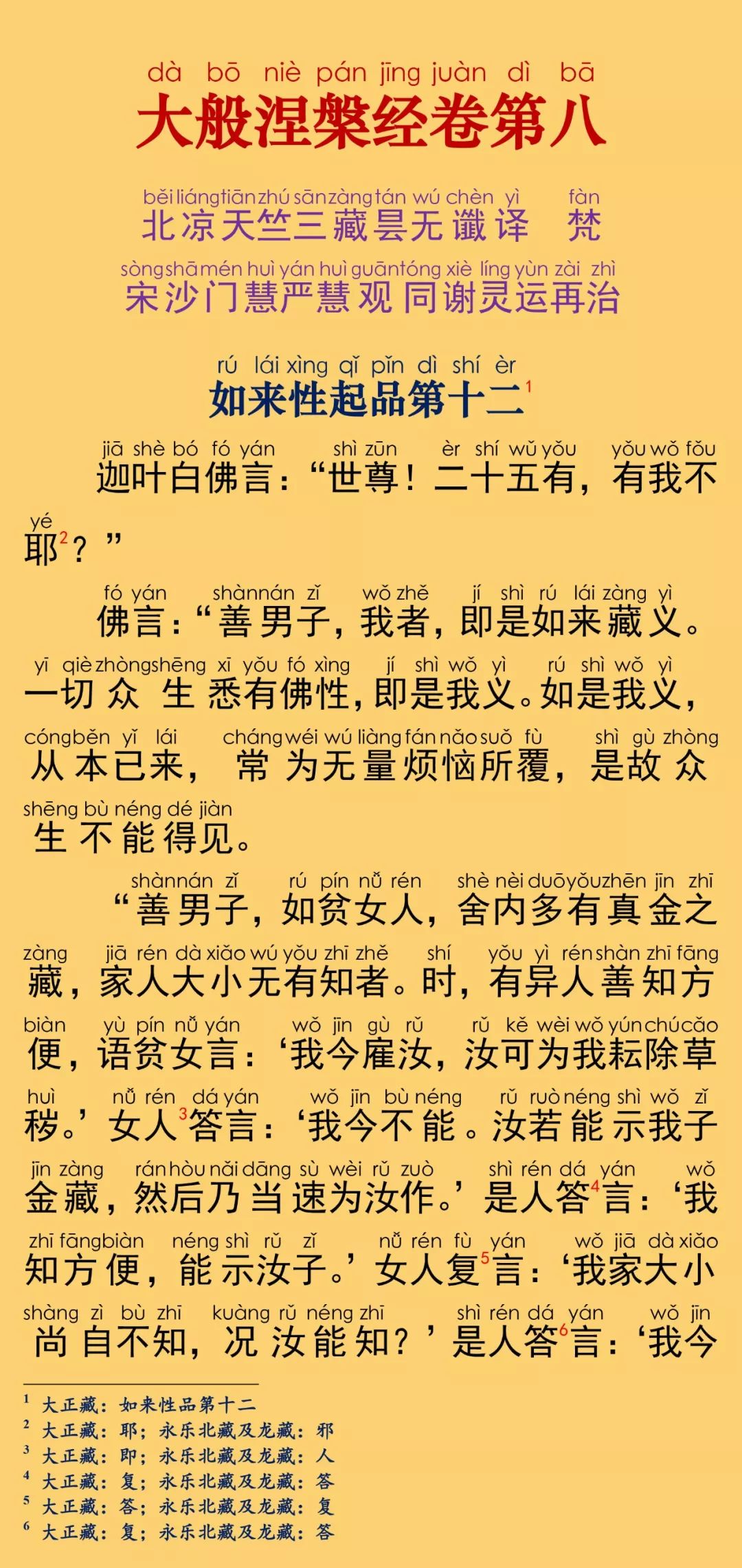 大般涅槃经卷第八5