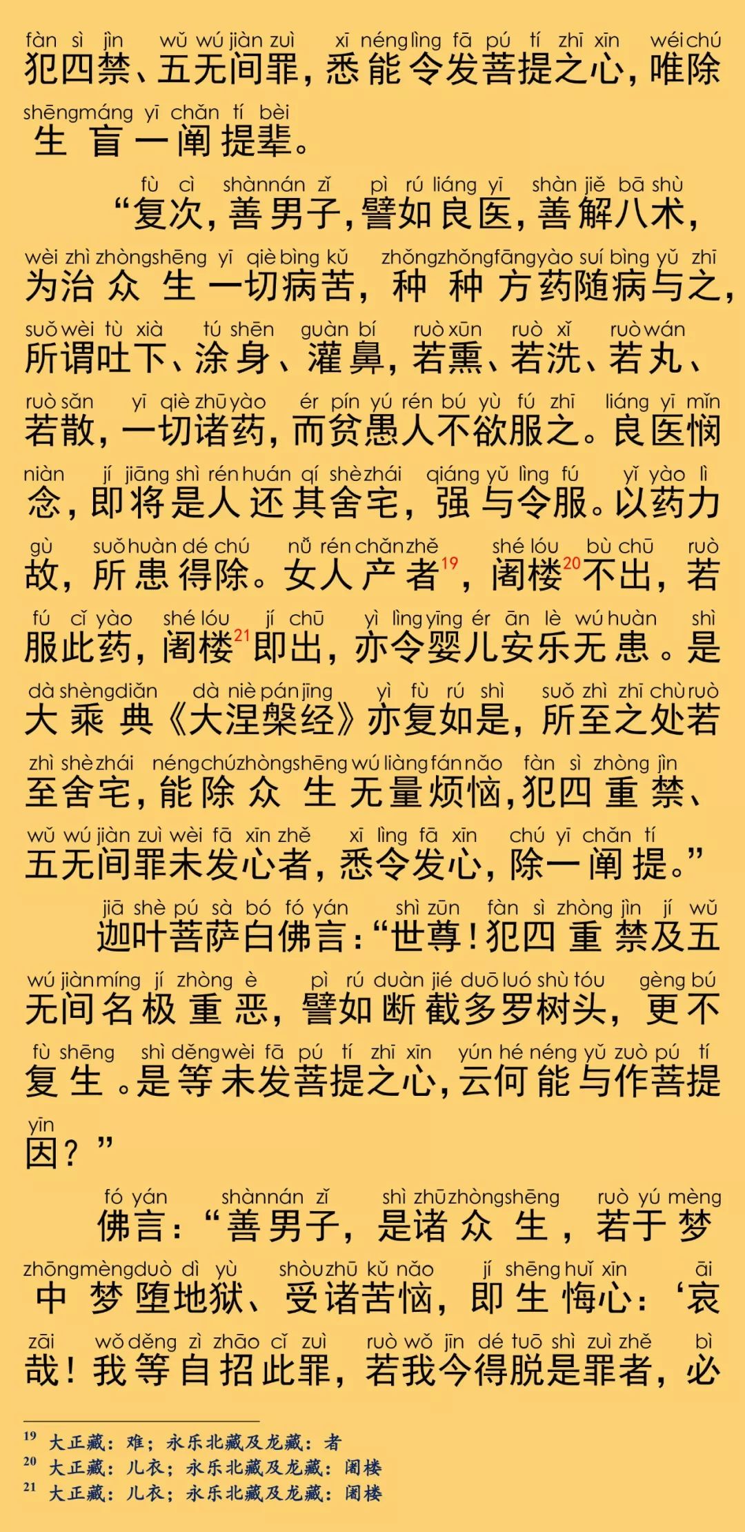 大般涅槃经卷第九22