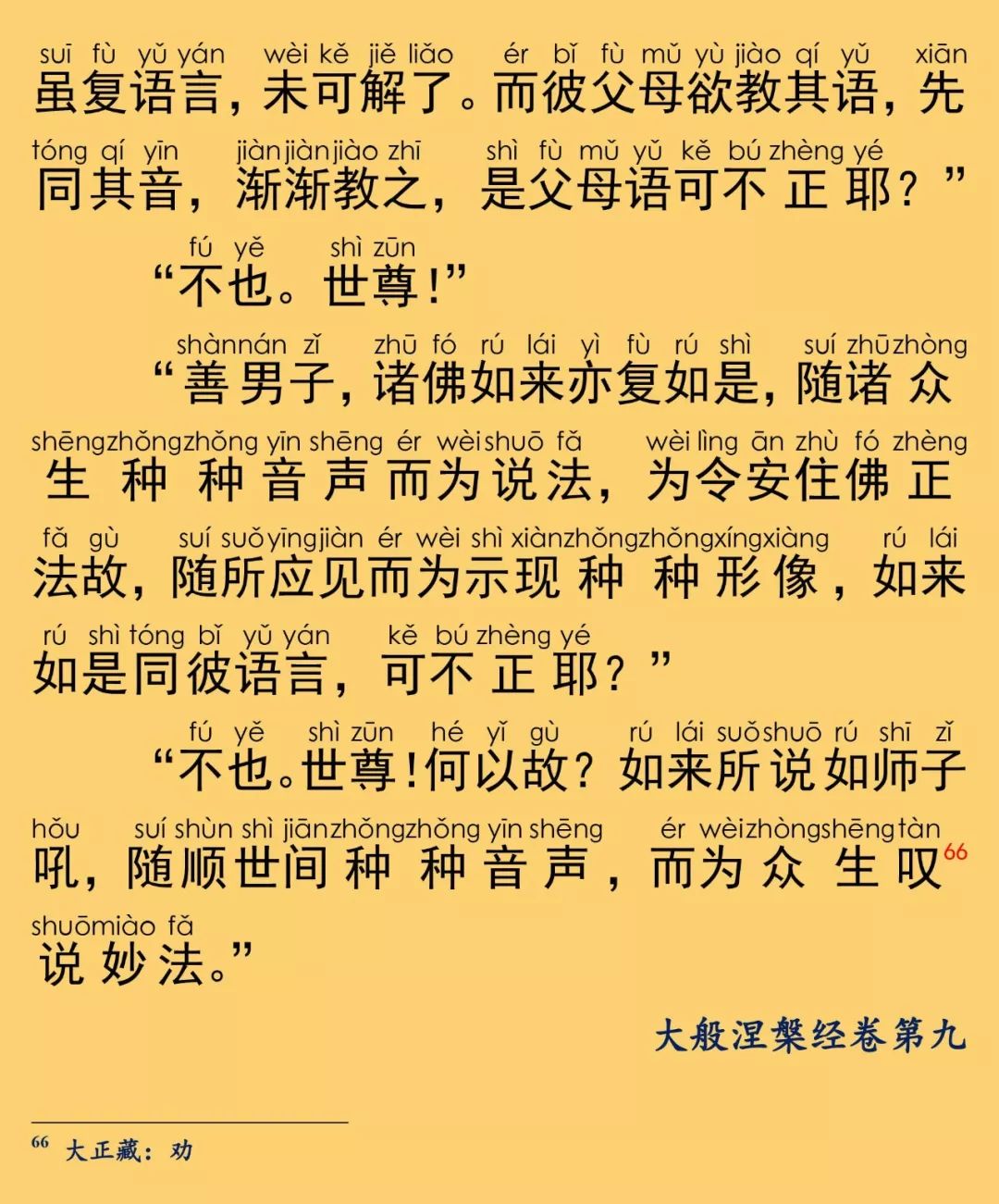 大般涅槃经卷第九43