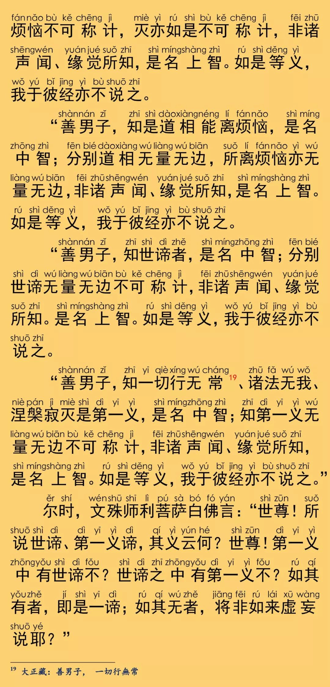 大般涅槃经卷第十二19