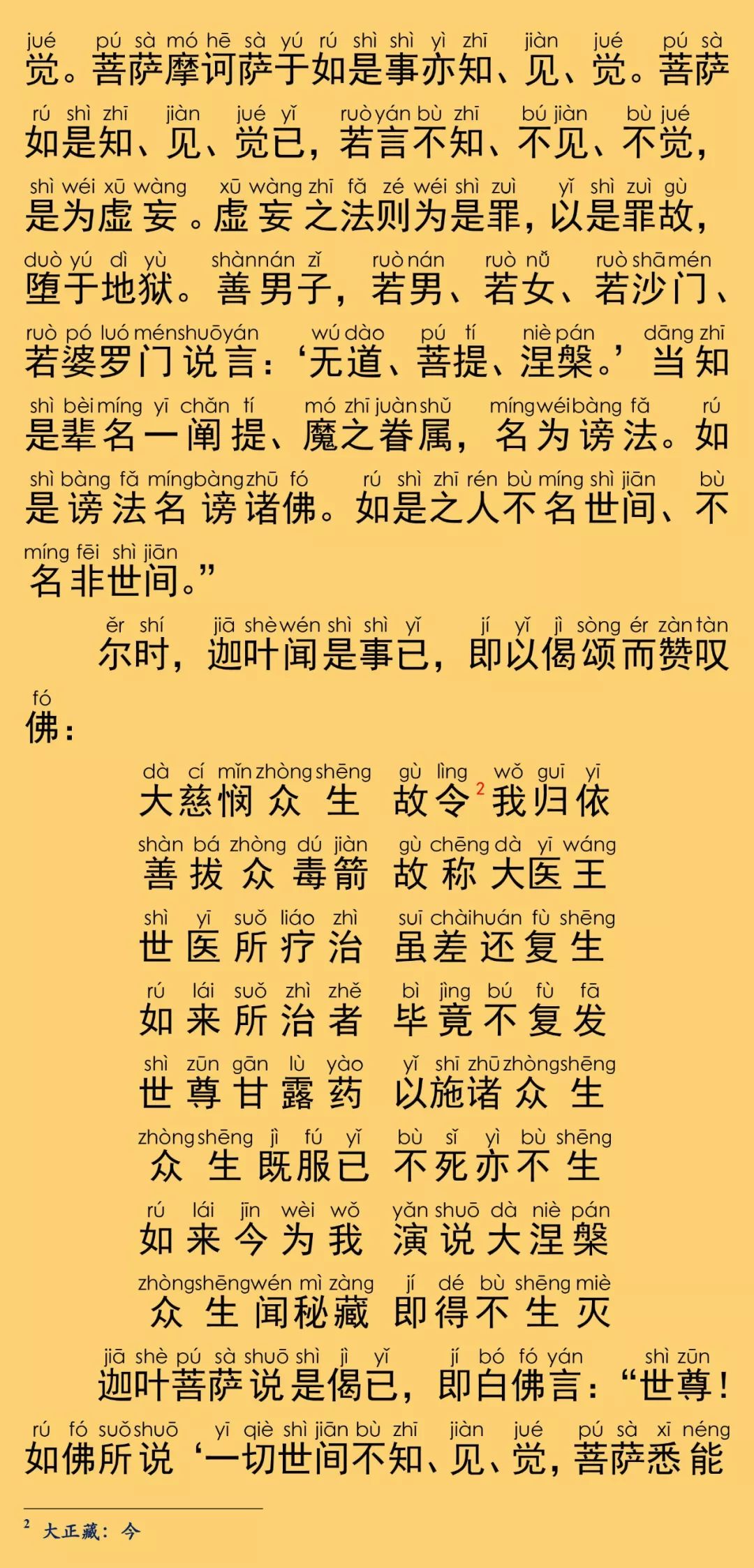 大般涅槃经卷第十六6