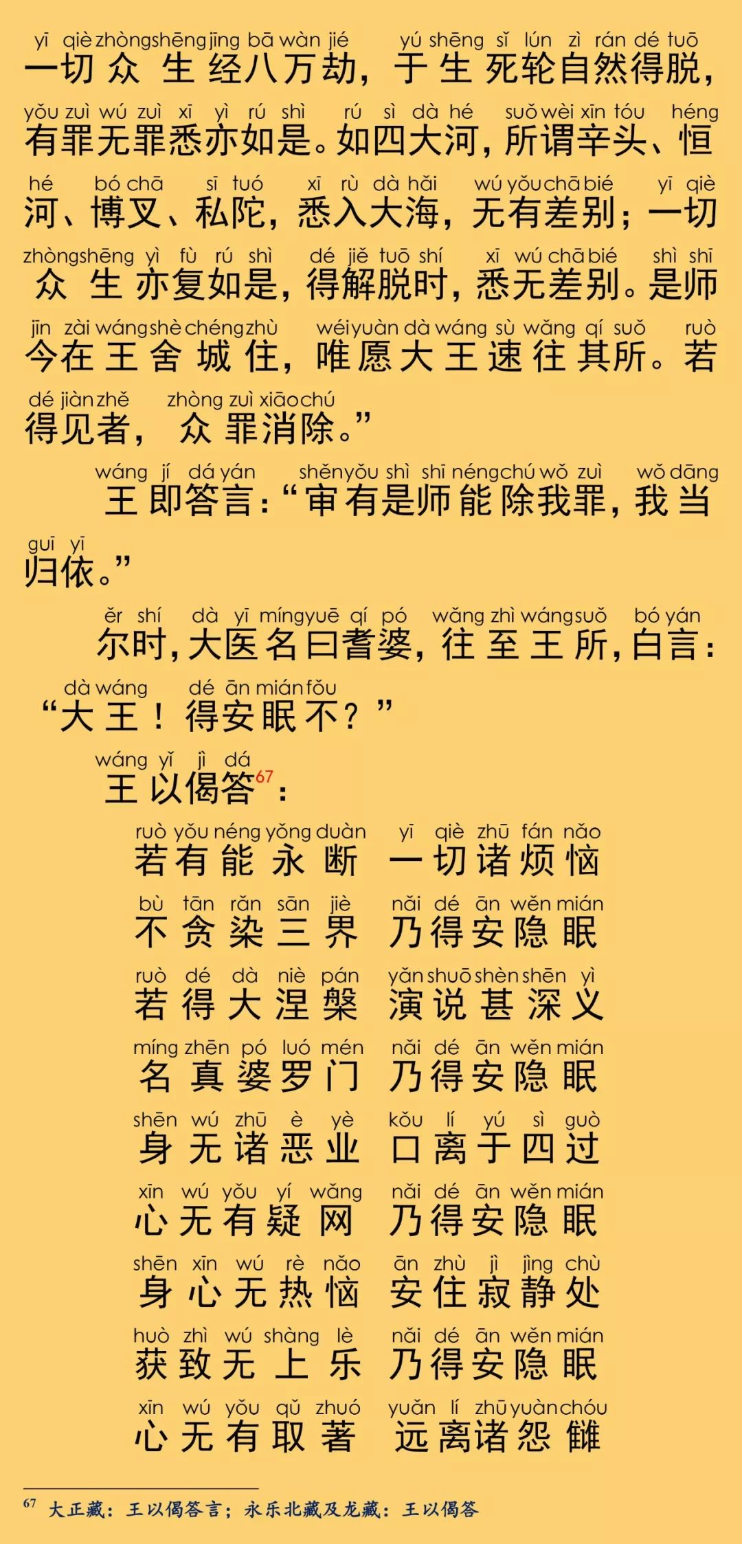 大般涅槃经卷第十七20