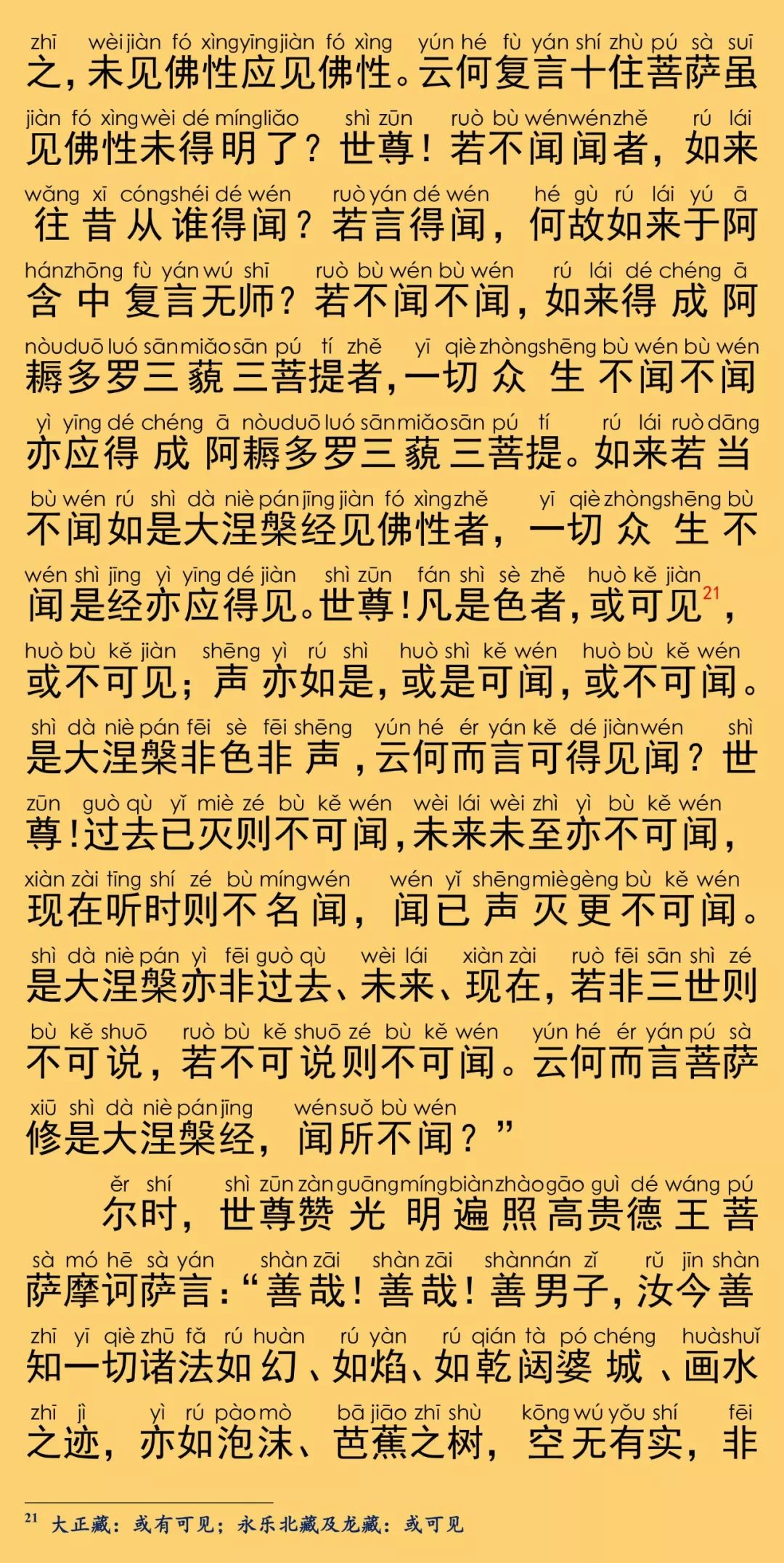 大般涅槃经卷第十九13