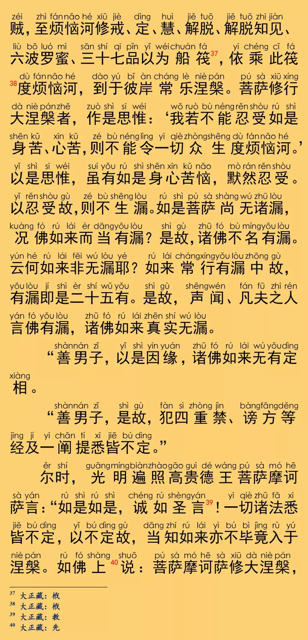 大般涅槃经卷第二十一19